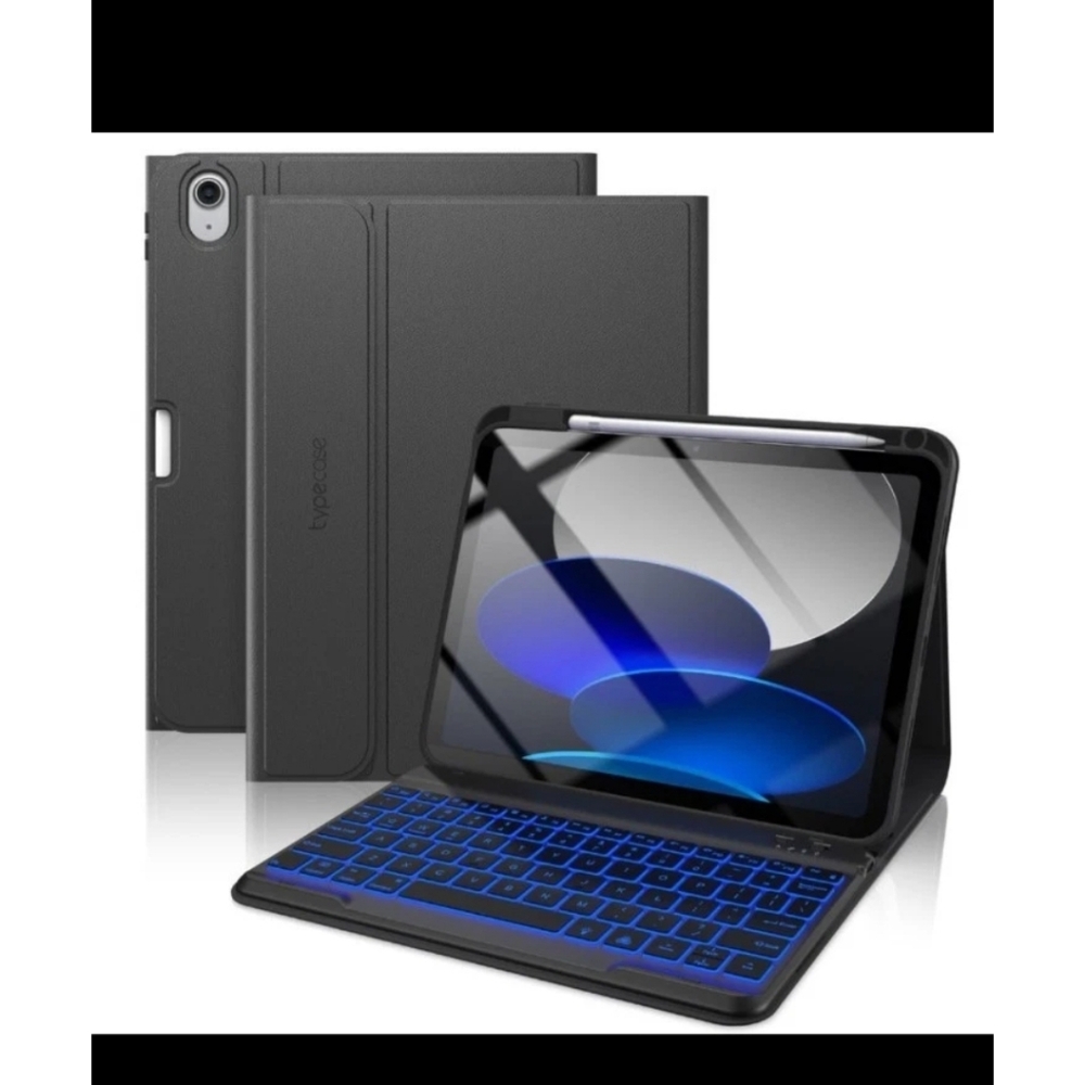 Typecase Folio Keyboard Case for Ipad 10Th Gen 10.9 Inch (2022) and Ipad 11Th (A